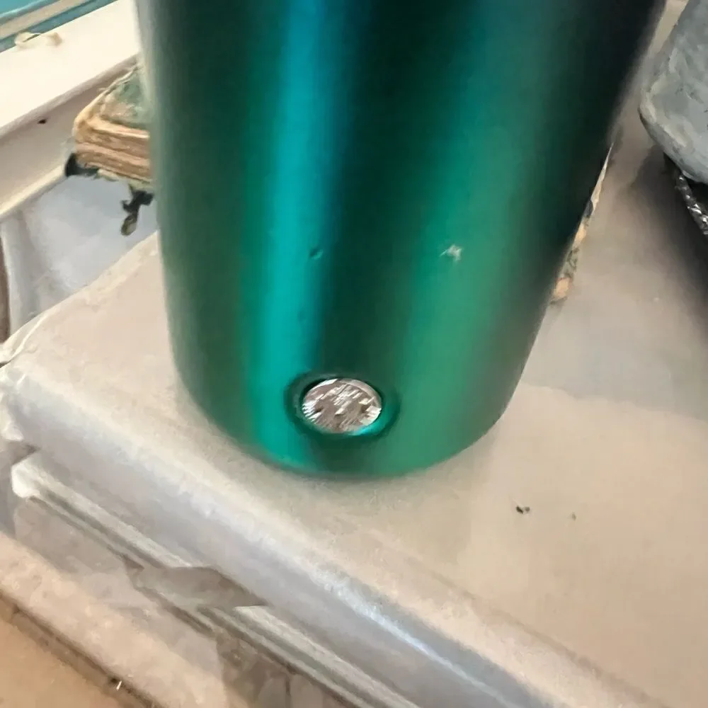 New Starbucks Emerald Green and Black Ombre Stainless Steel Diamond water bottle